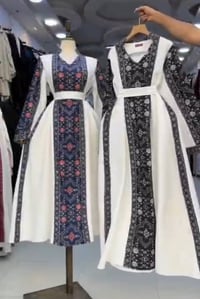 فستان رمضاني • دابل تركي • مقاسات ٣٨-٤٨