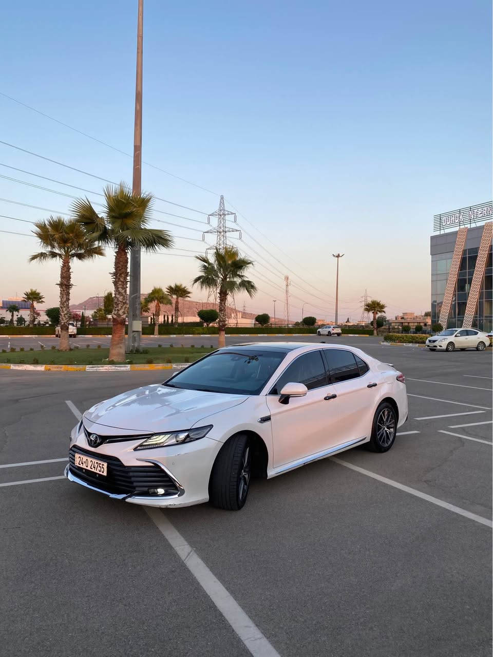 Toyota Camry XLE 2024 
السيارة كلين تايتل بدون اي ملاحضة 
مواصفات روسية  داتاشو بانوراما ٥ كاميرات 
داخل قيسي الگيج الكتروني 
يعني السيارة تجي فولل فولل مواصفات
ماشية ٣٥ الف كيلو 
السيارة تجميع صيني عل منافيست يابانية الأصلية 
سعر مميز ٢٤٤$ ورقـة و بيها مجال 
للمزيد من المعلومات اتصل على هذا الرقم 
كورك-واتساب
(***********) سميل, دهوك
