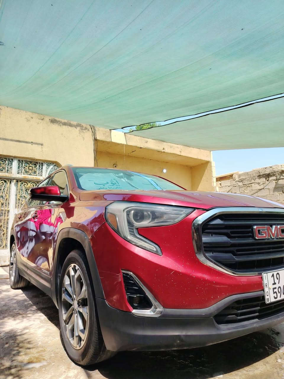 سلام عليكم سياره البيع جمسي تيران امريكي مديل 2018 فول مواصافات حادثها جاملغ المامي ماشيه 117 الف سعر 140وبيها مجال المكان نجف ***********
