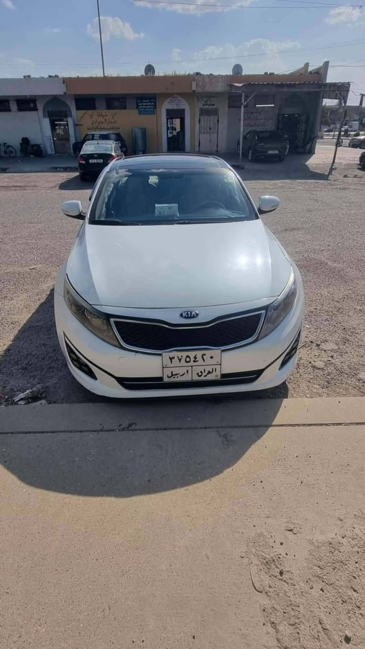 السلام عليكم كيا اوبتما 2014 محرك حجم 20 دوش فول مواصفات vip بصمه بانوراما هندبريك بصمه كشنات كهرب  تدفئه وتبريد مري شفط اربع قطع صبغ بدون ضرر بس شبر جاملغ اليمين والسياره جاهزه السعر 120للاستفسار ***********
