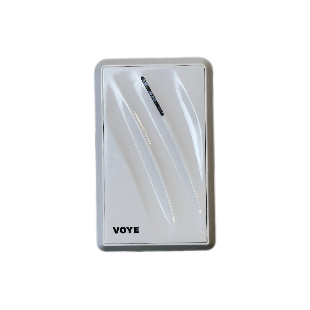 يُستخدم كجرس باب لاسلكي

بمدى استقبال طويل، مناسب للمنازل، المكاتب، والمحال التجارية

سهولة التركيب دون الحاجة إلى تمديدات كهربائية، ويعمل ببطاريات أو مصدر طاقة كهربائي مباشر

نظام لاسلكي متطور بمدى استقبال طويل جداً

تصميم أنيق وراقي مع جودة تصنيع عالية

إمكانية اختيار نوع الموسيقى من خلال زر مخصص – يحتوي على نغمات بوليفونية متعددة
3 مستويات مختلفة للتحكم في مستوى الصوت حسب الرغبة

يعمل ببطاريتين AA (3V DC) أو ثلاث بطاريات AA (4.5V DC) أو من خلال مصدر طاقة كهربائي مباشر 100-240V AC
السعر15مع توصيل رقم الوتساب***********
