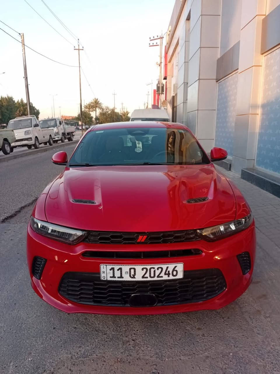 ‏دوج هورنت 2024
  Rt. مناسبه 
dodge hornet 
الحادث سطحي تبديل اربع قطع وكاله اصلي والباقي كفاله 

بدون ارباك غاز التبريد مطالع اصلي
المحرك : 4سلندر 1300تيربو +هايبرد بلكن 
شاشة حجم كبير  دفع رباعي 
كشنات جلد مخمل كهرباء ذاكرة
تدفئة  بالكشناتً تدفئة بالستيرن
شفتات تحكم بالستيرن تبريد قطعتين امامي + خلفي 
المري الجانبيه تدفئة و اشارة ورادار
رادار امامي + جانبي
حساسات خلفية كامرة خلفية دواره 
رادارات امامية + جانبيه
قيادة ذاتية
مانع تصادم تحديد مسار
رقم بغداد بسمي العنوان سيديه 
السياره دخول جديد اي نقص مابيه  ملاحظة السياره ضرر خارجي محتواها كبس ولا اكلوب بدشبول مشتغل
السعر رقم 1 رد تلقائي
اي استفسار ***********
