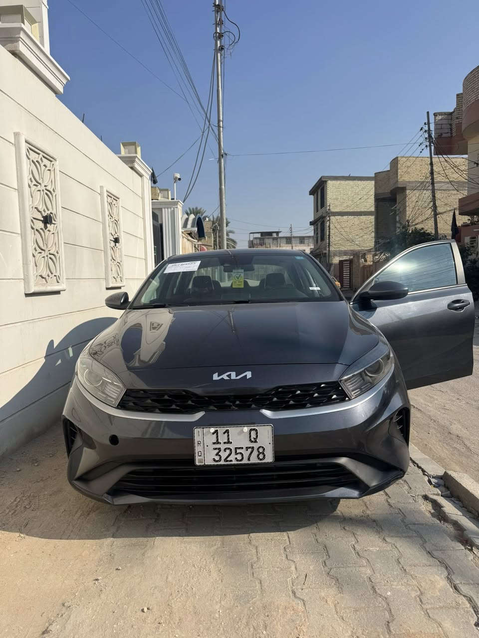 السلام عليكم
كياا فورتي 2024بدون ايرباك  دخول جديد 
ماشيه 33 حادث جاملغ خلفي فقط
السعر 155 مكاني كربلاء للتواصل ***********
