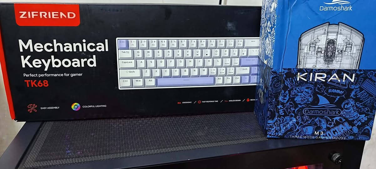 كرت شاشة: AMD Radeon RX 580 8GB
معالج: AMD Ryzen 5 5500
 Memory (RAM): 16GB 3200
تخزين: 512GB M.2 SSD 
باور: 550W 
بورد :b450
 حاسبه مع ملحقات ب  575الف بدون شاشه


**إذا كنت صاحب هذا الإعلان وتريد حذفه لأي سبب، رجاءا أرسل رسالة إلى الدعم الفني**