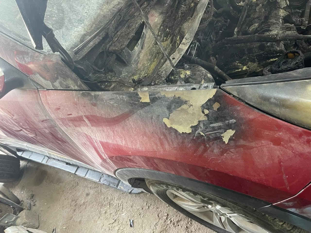 سبورتج احترقت ابيع على وضعها موديل 2012 مثل ماتشوف بلصور سنوية ماساقطة لسنة 2028 والرقم انكليزي
الحريق ماعابر بس الكدام للاستفسار *********** موجود واتساب وهنا بلفيس
مكاني كربلاء
