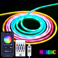 شريط ٥م • نيون LED ذكي • مقاوم مية IP67