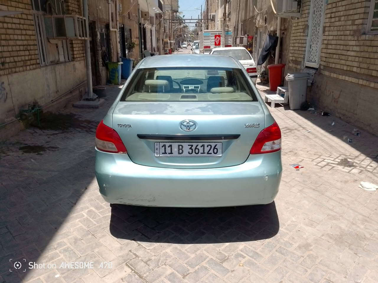 يارس موديل ١٠
رقم بغداد انكليزي 
مكينه وكير مكفولات 
تبريد شغال 
حداديه اماميه وخلفيه جدد 
كهربائيات كله شغاله 
غرفه جديد 
تخم تاير 
سياره لا ضربه ولا تبديل 
فقط قطعه وحده مصبوغه باب العبري بلا دواخل 
سياره جاهزه مابيه نقص 
السعر 65
بغداد حي الامانه قرب التربيه الرصافه 
***********
