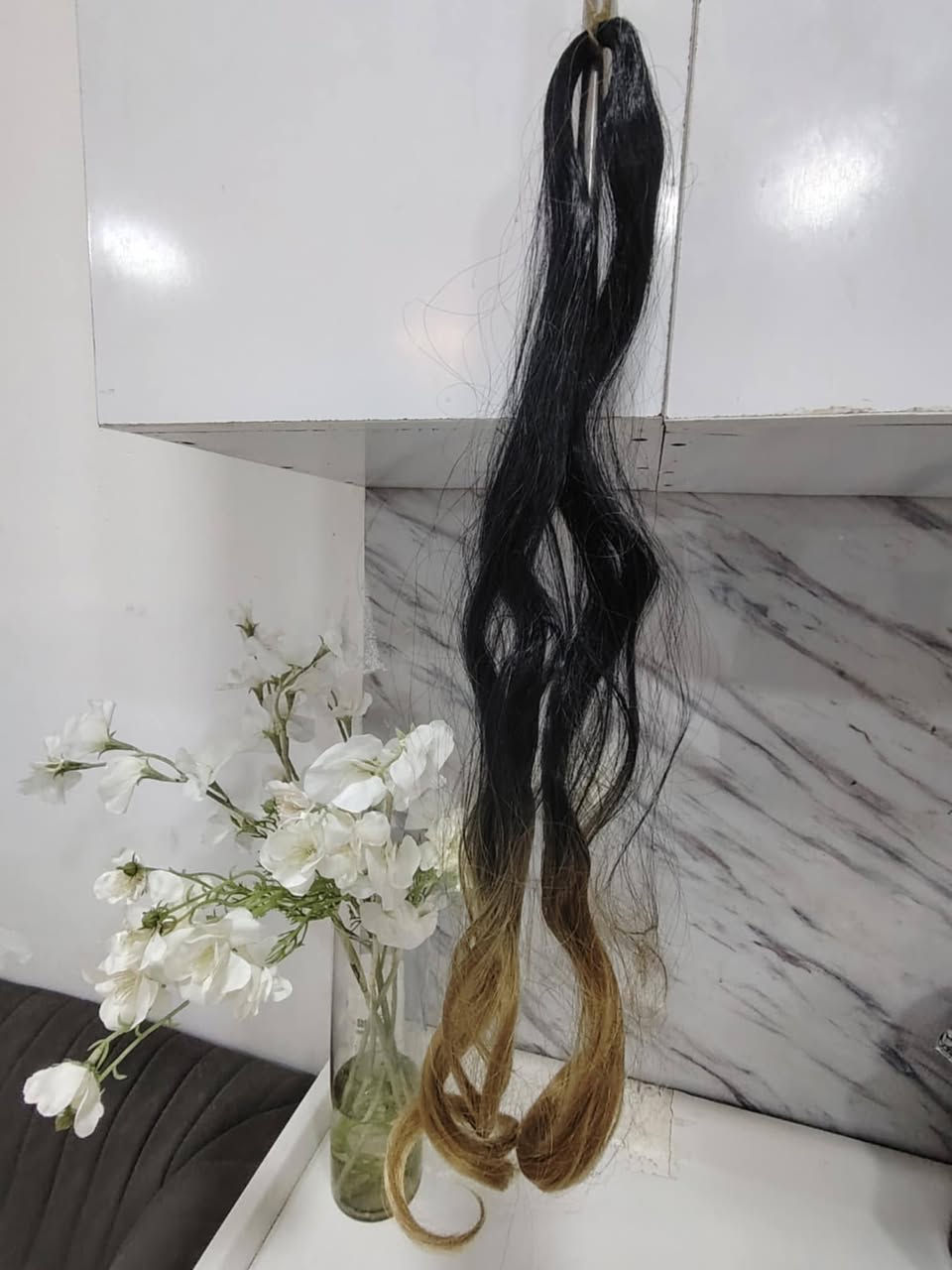 السلام عليكم
١٠ قطع باروكات طويل وقصير 
١٠ قطع خصل 
السعر كلهن ب ١٥ مع التوصيل 
الإستفساراو الحجز  ع الواتساب ***********
او بيج الفيس امازون العزاوي
