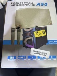 سبيكر 60واط صوت قوي دبل مايك جديد لك سعر 45الف ستفسار علوتساب  0781688...