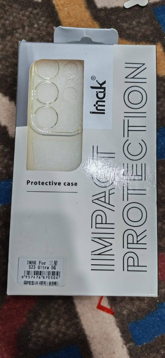كفر S23 Ultra متوفر توصيل
1.جلاتيني  
2 . يدعم الشحن اللاسلكي


**إذا كنت صاحب هذا الإعلان وتريد حذفه لأي سبب، رجاءا أرسل رسالة إلى الدعم الفني**
