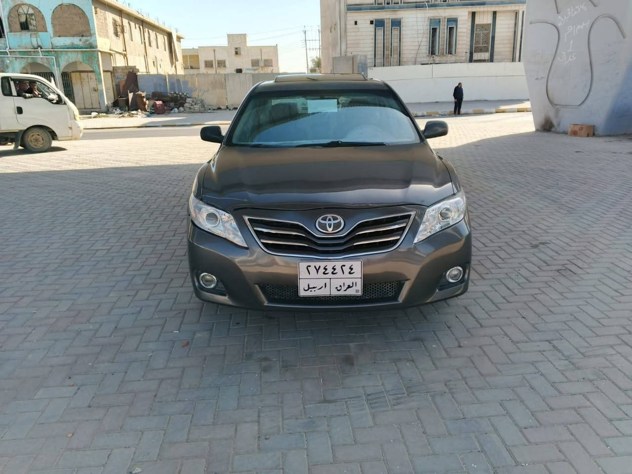 السلام  عليكم  .. كامري وارد أمريكي  4 سلندر 2400 موديل ٢٠٠٩ سيارة  فول موصفات  1/1 بيها ٣ قطع رش بدون اي داخل او معجون سياره كلش جديدة  ونظيفه عليها غرامه  500/$ تنزل من السعر (107$) وبيها مجال  بيع او  مراوس  حسب  القناعه  العنوان صلاح  الدين  تكريت  واكو كلشي متوفر بل السوك.  الاستفسار  ***********
