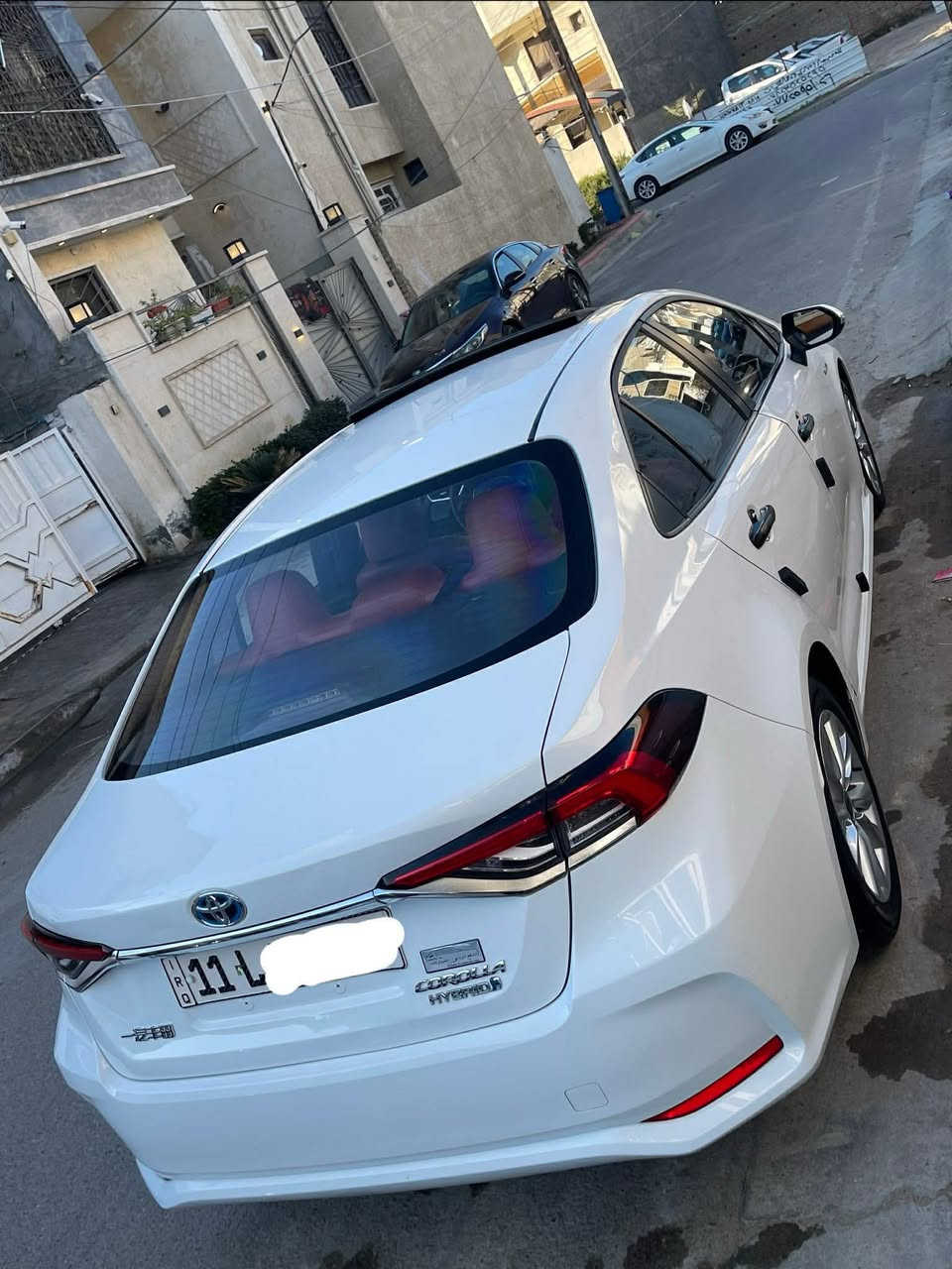 السلام عليكم
تويوتا كورلا 2024 
شكل الخليجي 
داخل احمر
ماشيه 27 الف كيلو
مكفوله من الصبغ 
بيها بارد شي قليل موضحه بالصور 
رقم بغداد تحويل مباشر
السعر 152 وبيها مجال بسيط 
للاتصال ***********ة
مكان السياره بغداد حي الجهاد حي الحسين
