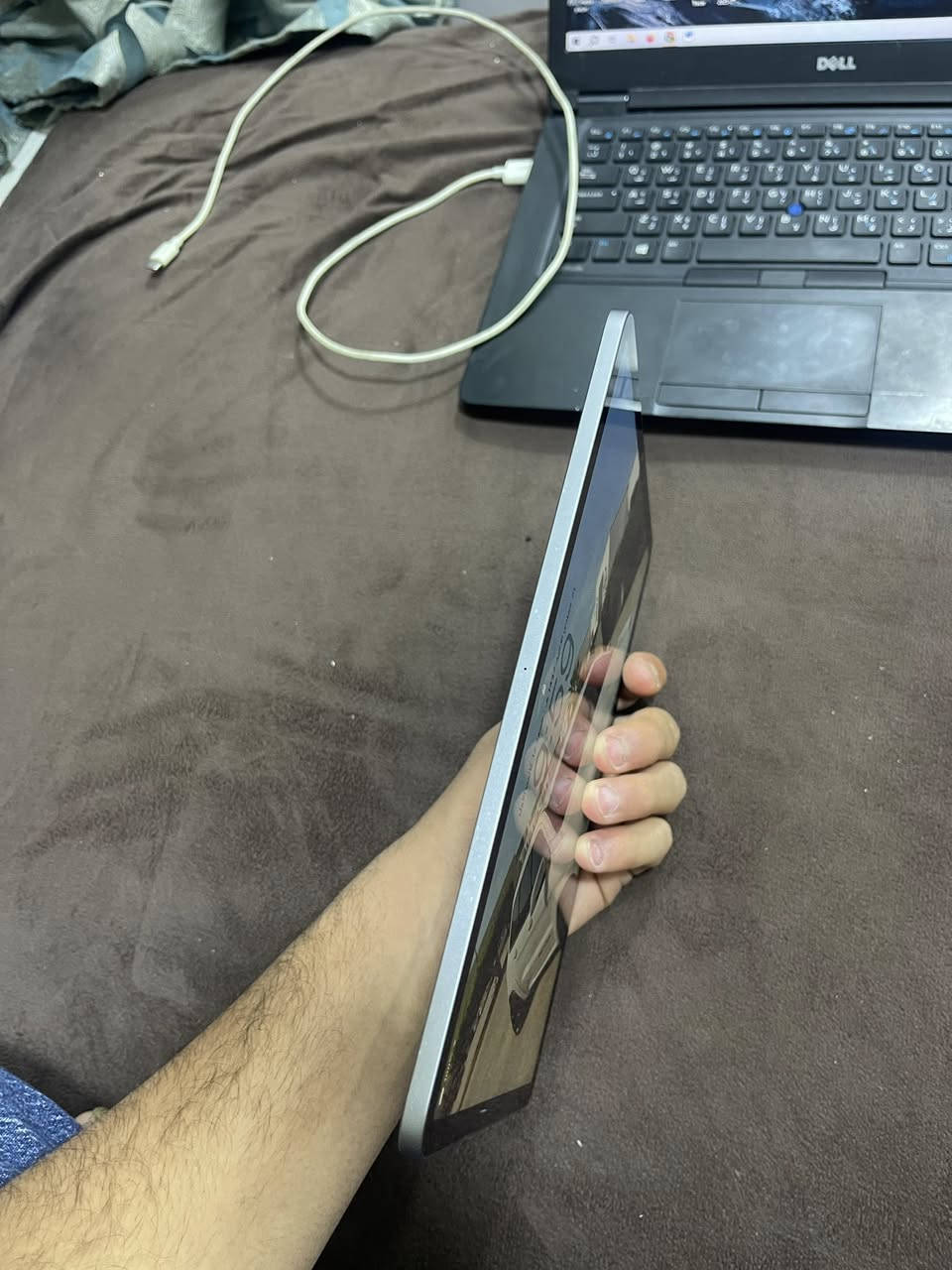 سلام عليكم
11 Pro m2
جهاز نضيف كلش
ذاكره 128
فيس ايدي شغال وكلشي بلجهاز شغال مابي اي نقص 
نضافته 99%
بطاريته فحصتهة قبل شهر تقريباً جانت 94
كارتونه ويا
سعره 725 وبي مجال
العنوان بغداد الشعب
متواجد فيس وهذا رقمي هم
***********
