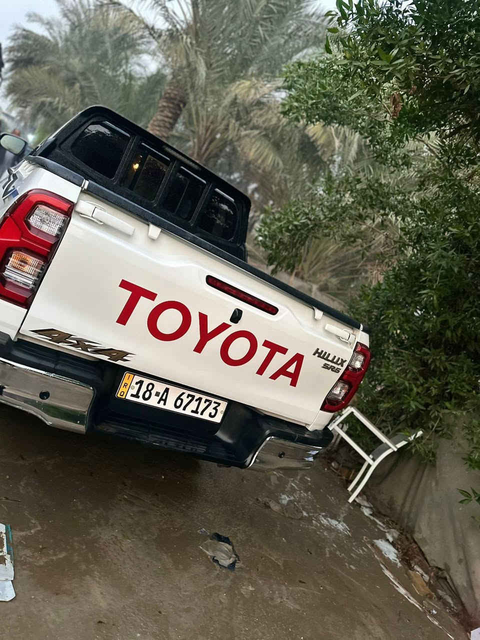 سلام وعليكم هايلكس موديل 2024 ماشيه 62 فور ويل مكفوله كفاله عامه رقم بابل 4 اسلندر 325 مكاني بابل  رقم الاستفسار ***********
