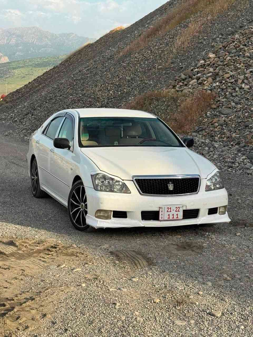 سڵاوی خواتان لێبێ هاوڕێیان
TOYOTA CROWN 2005 GRS180🇯🇵
شاهانە 2005 مووس مووس
مەکینە بچوک گێڕ بچوک بەنزین کەم خۆر
لە قوەتی خۆی بێزارە بەس شوێن موسەکانی بۆیاخە
بیلاد ڕۆیاڵە بەڵام کراوەتە ئاتڵەت سپۆڕت کراوە
سێ دوکمە پەردە شاشە کامێرە سوکان لێگزز
دوو کوشنەکانی پێشەوە کارەبای
بەسمە چواردەرگای بەسمە
لایت ناوچەی کوێر لایت زینۆن
ڕۆنی مەکینەو هایدرۆلیکی گێڕی تازە گۆڕاوە
بێ حەیبو حارە مەکینەو گێڕی چرکەی تێدانیە
تەبریتی ساردو گەرم مەزبود تەبریت مەرکەزی
سەیارەکە جایزەو پاکە سەیارەی ماڵانە
ئاوێنە کارەبای ئاوێنە شەفت ئەخەوێ
شوێن قەڵادزێ     ژ.م .خاوەنی ***********  
نرخ (60) گەڵا و ماحامەلە

