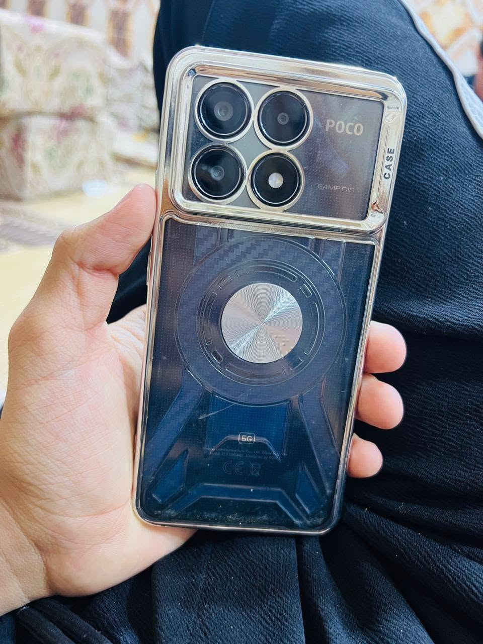 POCO X6 Pro 5G
مكفول من كلشي لا تصليح ولا داخل صيانه ابد 
بدون ملحقات بس كفر+لاسق 
جهاز حلو كلش 
ذاكرته 512عشوايه12
120فريم بكل للعاب 
مكاني البصره قضاء القرنه 
توصيل ماعندي 
الجهاز فقط مراوس فقط ايفون 
مراوس فقط ايفون 
*********** متواجد واتساب فقط
