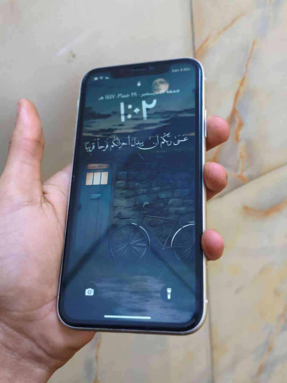‏السلام عليكم iPhone 11 عادي ذاكرة 128 بطارية 80 نموذجM مبدل شاشه اصليه من ابل مو عاديه تلث خيارات مكاني نجف حي الجمعيه رقمي(***********) سعره 200 قفل
