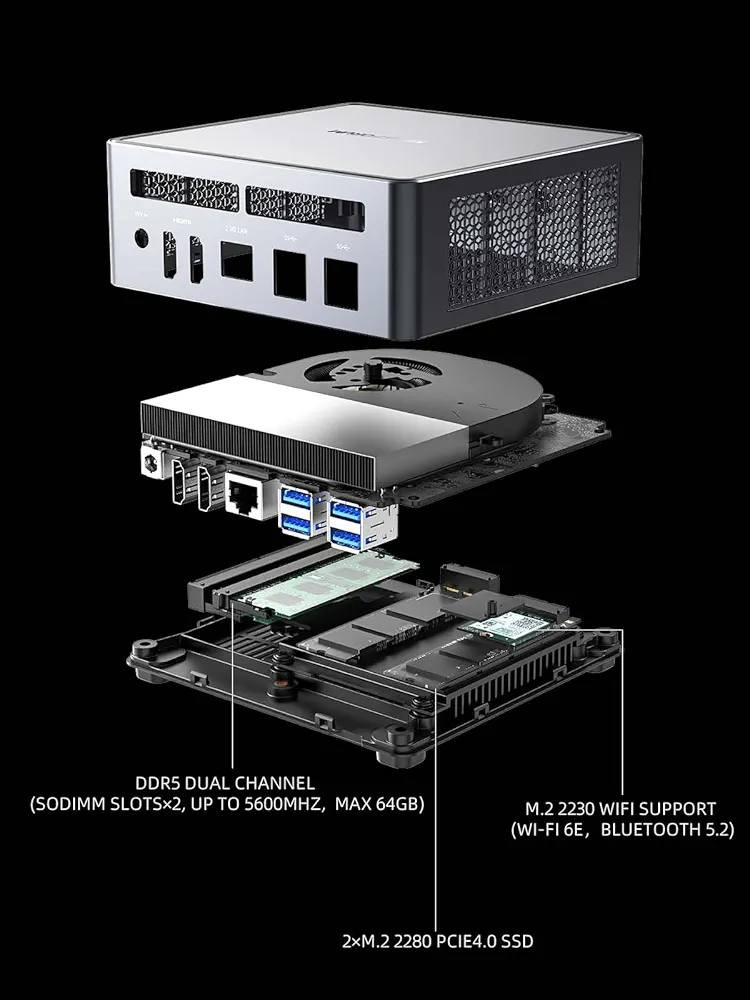 Mini Pc للبيع
مستخدم سبوع فقط اخو الجديد

ضمان ١٠٠٪

مع ملحقاتها الاصلية

من اقوى اصدارات شركة Minisforum

اصدار Um790 Pro

 :مواصفاتها

المعالج القوي جدا (AMD Ryzen 9) 7940Hs

8 cores / 18 Threads

 

كارت شاشة مدمج Radeon 780M Graphics 

منفذين هارد نوع m.2

منفذين رام نوع DDR5

يدعم Wifi 6

يدعم Bluetooth 5.2

وتبريد المعالج ممتاز جدا 

(بدون رام وهارد)

السعر بعد الخصم 300 الف قفل

للتواصل خاص


**إذا كنت صاحب هذا الإعلان وتريد حذفه لأي سبب، رجاءا أرسل رسالة إلى الدعم الفني**