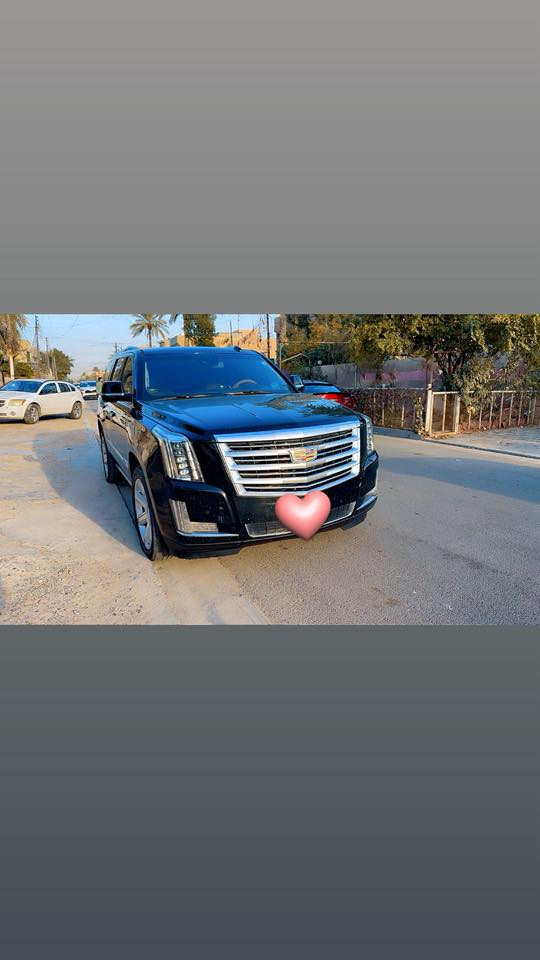 .للأستفسار (***********)
كديلاك اسكاليد موديل ۲۰۱۷ وارد خليجي ادوات ادوات مكفوله من الكص والفتح والسرقه والعشائر مكان بغداد عارضها 200 وبيها مجال حك الجيه سياره جديده بشكل وجاهزه على اخر حبايه  للبيع فقط
