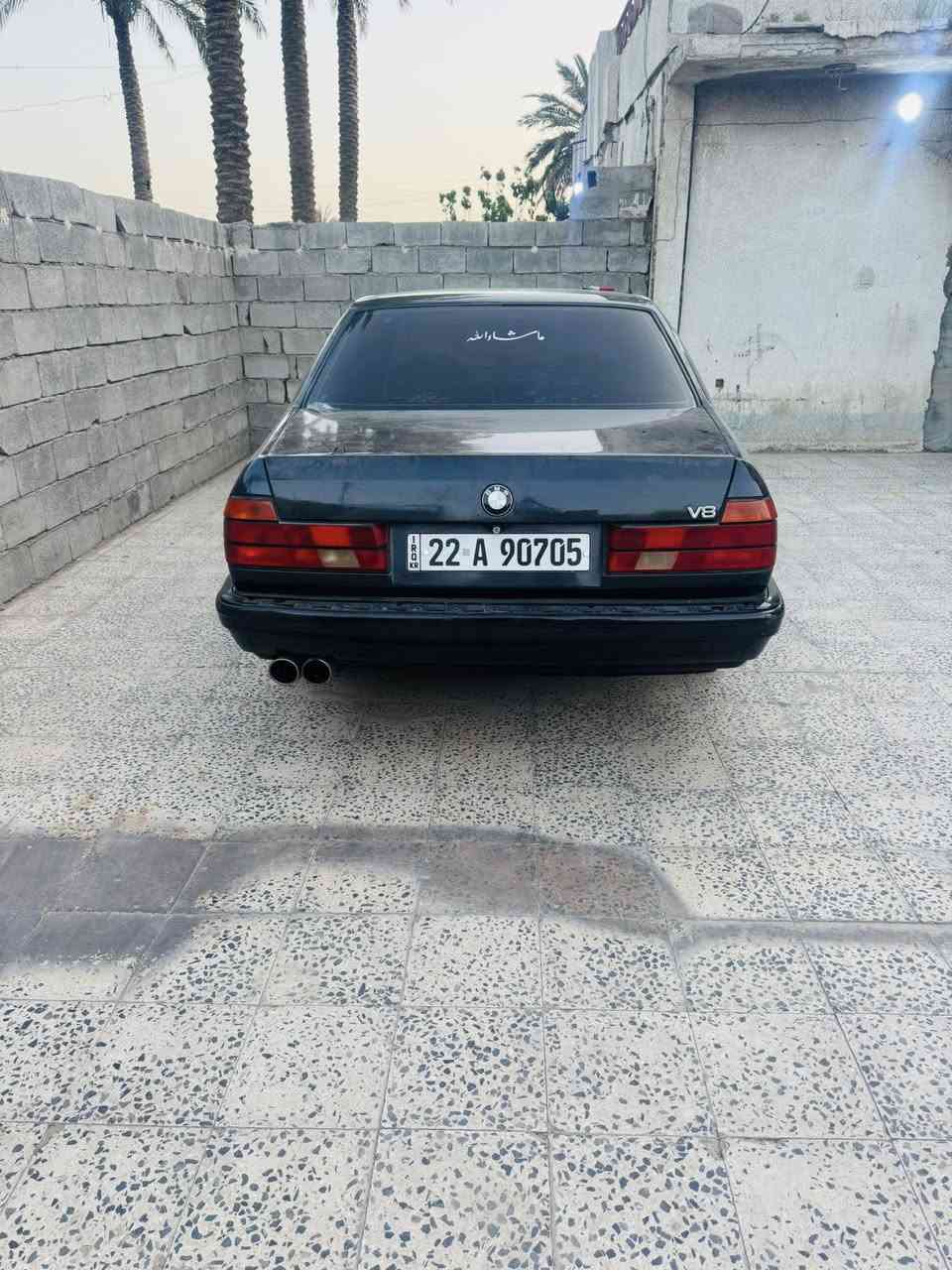 ٧٣٥ بي ام رقم أربيل بسمي. سياره مفوله صبغ جماليه بدون معجون وبدون حادث سياره خير من الله كلّها جديده من محرك وكير وصدر وتاير وكهربائيات جديد 
وبسمي تحويل السعر ٧٠ ورقه


**إذا كنت صاحب هذا الإعلان وتريد حذفه لأي سبب، رجاءا أرسل رسالة إلى الدعم الفني**
