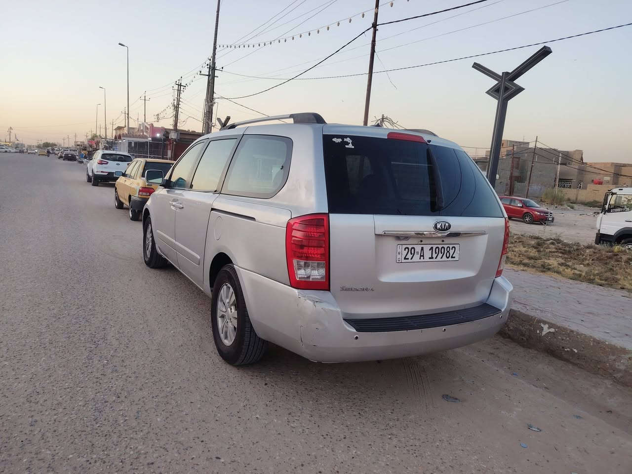 كيه سيدنا موديل ١٢ سياحي جاهزه من كلشي وعلسونار تبريد تأثيرات وكير ٦ نمر ومحرك ٣٨٠٠ كفاله مكان ديوانيه دغاره ***********
