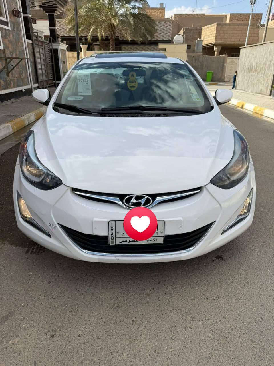 السلام عليكم البيع فقط نقد 
هونداي ألنتره وارد أمريكي
 فول مواصفات ما عدا بصمه 
موديل 2016 رقم أنبار
 شرط تحويل ثاني يوم 
 محرك 1800(دوش) 
 كير ومحرك وتبريد كفاله 
بيه باب عكس السايق صبغ 
وبنيد بدون دواخل
 مكان سياره الانبار قضاء هيت 
السعر 120وبيها مجال
 الاتصال ***********
 ***********
