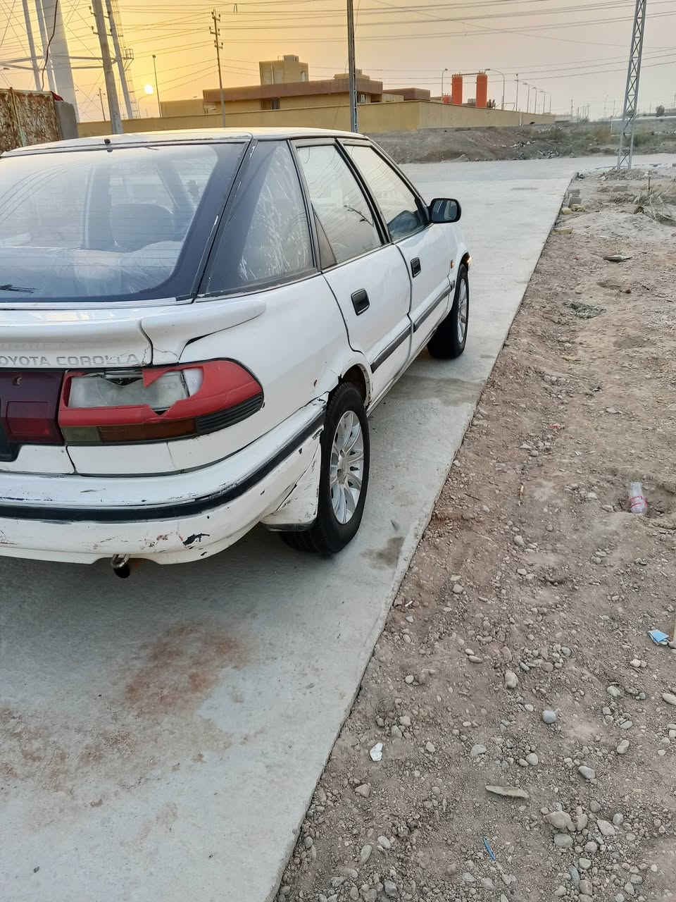 كورله موديل 92رقم الماني ديالئ حائزثالث شرط اصوليات وكاله عامه حداديه تخم تاير كير او مكينه مكفولات  اتصال على صاحب الرقم ***********واتساب مكلف بلنشر
