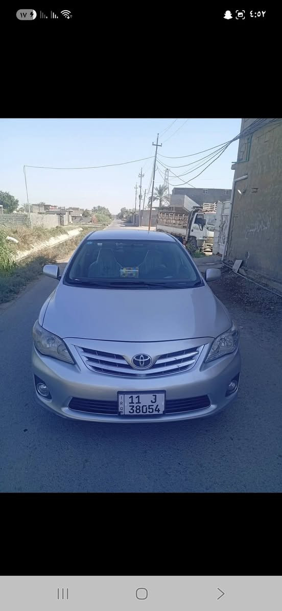 سلام عليكم
كورله 2008
مصبوغه عام جمالي اثر جراد 
حادثا جاملغ الخلفي بس قطعه وحده 
السياره تبريد ثلج صدر نضيف 
بيع سريع مكان السياره بغداد التاجي 
تحويل ثاني يوم السياره عارها 90 وبيها مجال بصيط
***********
*********** واتساب
