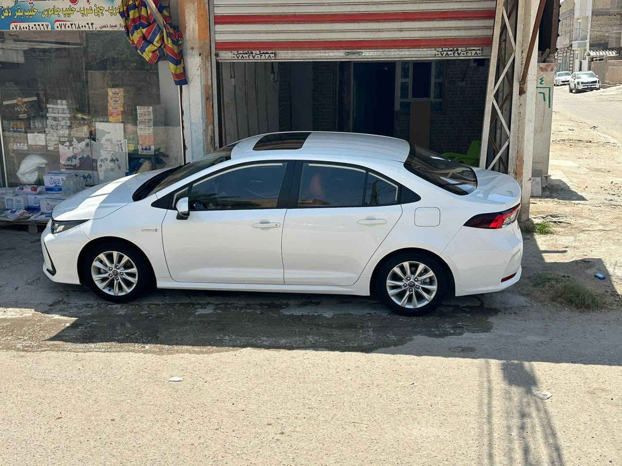 يتوفر.  كورلا   2024 شكل  الخليجي.   هايبرد 

فتحه.            ماشيه ٣٩جديده

      كفاله عامه رقم بابل انكليزي جديد

محرك 1800 المرغوب    السعر 147

بصمه دخول ذكي

مثبت سرعه.                         كروس

شاشه كبير.                           كاميرا 

مانع انزلاق 

حساس امامي خلفي 

تحكم مقود

ويل كب 

رادار  

لايت زنوون عدسه

فووول سستم ايرباكات 

تبريد قطعتين

‏ABS

درايف مود 

انضمة قياده

تبريد لمس منفصل
مكانها الحله 
لاستفسار 

*********** حلة, بابل
