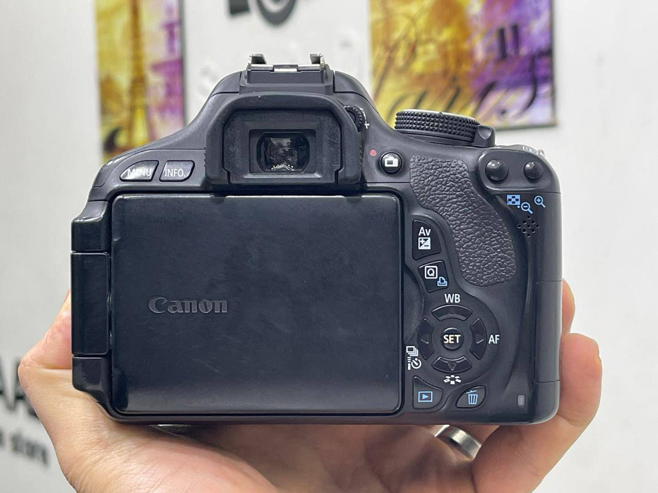 For sale 
Canon 600d
بالبوكس كامل واللينس 18:55  
ضمان 3شهور 
متاح تقسيط بفيز المشتريات 
متاح شحن لجميع المحافظات 
للتواصل فون او واتس 01016242875


**إذا كنت صاحب هذا الإعلان وتريد حذفه لأي سبب، رجاءا أرسل رسالة إلى الدعم الفني**