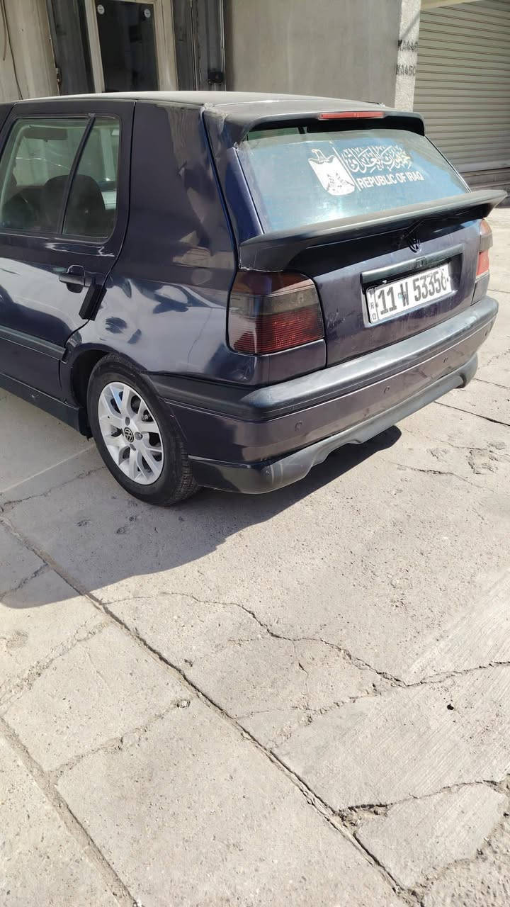 سلام وعليكم 
كولف موديل ١٩٩٤
سياره جاهزه 
تخم تاير ويل جديد
تبريد /تدفائه
محرك٢٠٠٠
رقمي دولي
غرفه جاهزه 
السعر٤٥/ بيها مجال بسيط
سياره كامله من كل نواحي
بيها فقط النمره الرابعه متجي
مكاني بغداد اليوسفيه /رقمي‏‪***********‬‏
