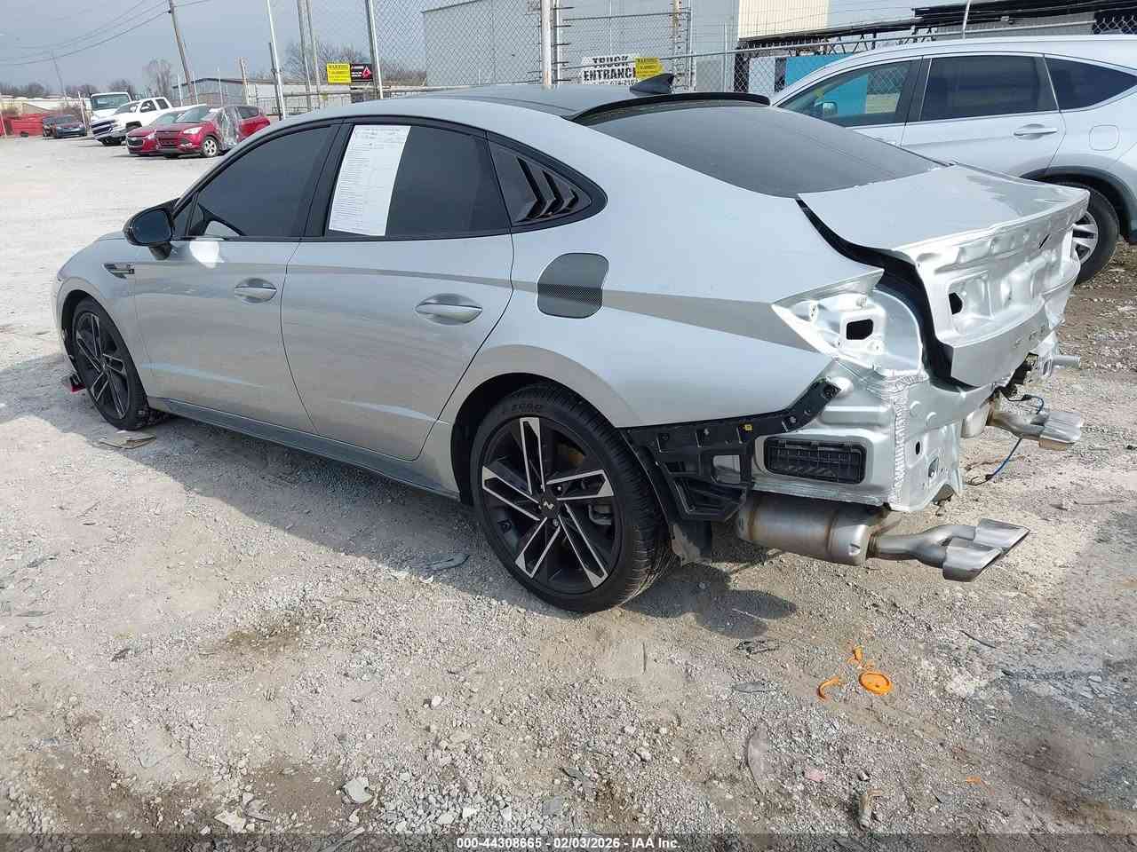 🚨 تنويه مهم
هذه السيارة معروضة في المزاد الأمريكي 🇺🇸
والمزايدة والشراء تتم عن طريق مكتب الباخرة للمزادات 🇮🇶
🔥 تدخل بكتاب الشهداء

───────────────
🚗 نوع السيارة:2025 HYUNDAI SONATA N LINE
📅 تاريخ المزاد:الاثنين 23-03-2026
💰السعر:133 ورقة         
📊 الممشى:9082 ميل فعلي
🛠️ المحرك: 4 سلندر / 2.5 لتر
───────────────

🔥 مجاناً مجاناً مجاناً
📄 تقرير كارفاكس مجاني بدون أي مقابل
───────────────

🚗 سحب السيارة خلال 24 ساعة من وقت التسديد
💸 حسابات مخفّضة وعمولات أقل من السوق
───────────────

🚢 الشحن متوفر من:
🇺🇸 🇨🇦 جميع الولايات الأمريكية والكندية
➡️ شحن مباشر إلى العراق
➡️ العقبة – جبل علي – ميرسين
───────────────

🛃 تخليص كمركي كامل من ميناء أم قصر
🏔️ تخليص كمركي إلى إقليم كردستان
🇯🇴 شحن مباشر إلى عمّان (العقبة)
🇹🇷 شحن إلى ميناء ميرسين – تركيا
───────────────

🏢 فروع الشركة:
📍 الفرع الأول: بغداد – السيدية – الإعلام
📍 الفرع الثاني: الإمارات العربية المتحدة – الشارقة – الصناعية 4
───────────────

👥 مجموعة البيع والشراء:
https://www.facebook.com/share/g/17pXXBgeeU/?mibextid=wwXIfr

───────────────

🎵 TikTok:
https://www.tiktok.com/@al_bakhera?t=8qGOLioZlVE&_r=1

───────────────

📞 للاستفسار والتواصل:
+9647739115599


**إذا كنت صاحب هذا الإعلان وتريد حذفه لأي سبب، رجاءا أرسل رسالة إلى الدعم الفني**