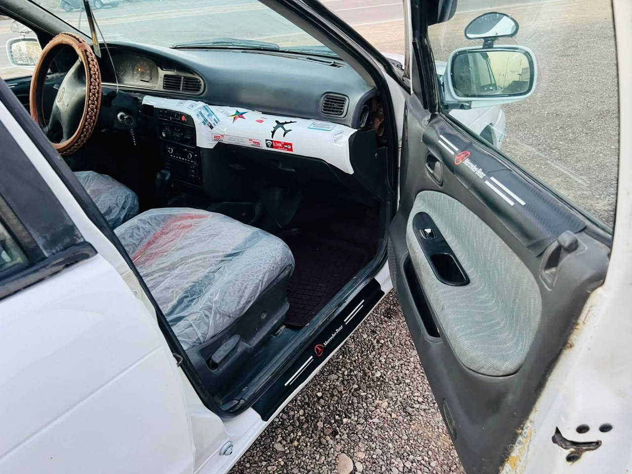 كيا سيفية للبيع
موديل 1995

كير اوتوماتيك 

رقم بغداد

  سيارة جاهزة

تخم تاير 

حدادية 

كير ومكينه جديد

سنويه ل 28

مشروع وطني

كهربائيات كله شغاله 

مكفولة من ضربة والكص 

صبغ عام للجماليه 

السعر 

38 بيه مجال 

***********

مكاني بابل الشوملي
