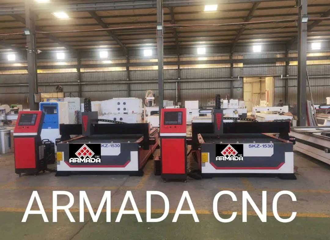 🇨🇳ARMADA🇨🇳
CNC plasma cutting
 machine
 🔸الات قطع بلازما لصناعة الديكورات المعدنية والقطع الميكانيكية والهندسية المعدنية
امتلكها من المصنع مباشرة كفالة سنتين سوء تصنيع لدينا شهادة جودة أمريكية في صناعة الآلات ❤️
🔸مساحة العمل 1500*3000 او حسب الطلب
🔸محركات درايفرات ايزي سيرفو
🔸سكك تايواني
🔸نظام تحكم fast cam
اعادة تعين نقطة التوقف بعد انقطاع التيار الكهربائي

مولد قطع 100A<---200A
قص حديد 1----35مم
قص ستالس 1---25مم

CNC plasma cutting machine
🔹Work area 1500*3000
🔹Source 160A LGK 
🔹Easy servo motor and drive
🔹FASTCAM software
🔹Taiwan hiwan square rail
🔺ميزة التصنيع على طلب الزبون ومهندسين مختصين بالتعليم والتدريب😍

توصل معنا عبر الموقع الالكتروني يوجد رابط وتس اب مباشر مع المصنع 
00861895507672

#armada-#cnc-#plasma-
#router-#fiber-#laser-
#cutting-#engraving-
#marking-#wood-#metal
#Work-#3D & #2D
#راوتر #ليزر #بلازما #فايبر #اعمال_خشبية 
#اعمال_معدنية


**إذا كنت صاحب هذا الإعلان وتريد حذفه لأي سبب، رجاءا أرسل رسالة إلى الدعم الفني**