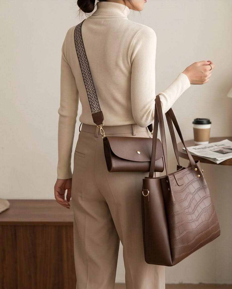 ✨ افخم انواع الجنط التركية ✨  
جلد درجة اولى وفخامة تليق بذوقك 😍👜

هاي الموديلات داخلين بعرض خاص لمدة 10 ايام فقط 🔥  
ألوان ثقيلة وفخمة تناسب كل الاطلالات 🤎🖤🤍🍯

🎁 ويجي ويا كل طلب هدية من عدنا  
اكسسوار أو جنطة هدية على ذوقنا

💰 سعر القطعة فقط 18ألف دينار  
🚚 والتوصيل متوفر لكافة محافظات العراق

⏳ العرض محدود لمدة عشر تيام فقط  
  
التواصل عبر  الصفحة 
او على رقم الواتس اب https://wa.me/+9647874932976


**إذا كنت صاحب هذا الإعلان وتريد حذفه لأي سبب، رجاءا أرسل رسالة إلى الدعم الفني**