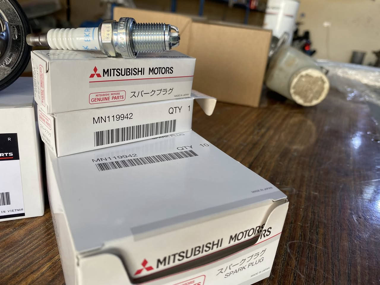 📢 متابعينا الأعزاء، السلام عليكم
يتوفر لدينا:
 • 🔥 ولف حماوة أصلي شركة  ✅ ضمان
الأصلي يجي منشأ فيتنام 👆مو ياباني 
 • ⚡ بلك باجيرو أصلي شركة ✅ ضمان 
 • 🛠️ واشر قبغ + لفات مع الحلقات أصلي ✅ ضمان 

💡 تنويه: الضمان عندنا حقيقي 100%، 
🚚 خدمة توصيل إلى جميع المحافظات
📍 العنوان: ديالى – بعقوبة – قرب استدارة الصناعة الثالثة
📞 ***********
