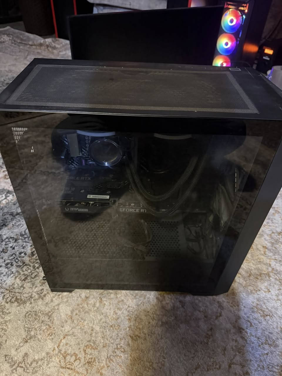 Pc وشاشة للبيع
RTX 3060 12G zotac
M.b b660-k d4
Ram 2*8 16  3200 Mhz ddr4
Hard m.2  2t
power supply 850w bronze
Core i5-12400f
Monitor 
Samsung va 
240 hz
25 inch
ب مليون و100 وبيه مجال بسيط


**إذا كنت صاحب هذا الإعلان وتريد حذفه لأي سبب، رجاءا أرسل رسالة إلى الدعم الفني**