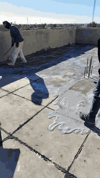 بسم الله الرحمن الرحيم والصلاة والسلام على رسول الله صلى الله عليه وسلم تم بعون الله تعالى انجاز عزل سطح عماره الأخ خلدون إبراهيم في قضاء القائم بمادة الروف كارد عازل حراره رطوبه وماده مصلب ايزو فلكس الاسمنتيه معالجه تشققات ومناطق تخسفات من شركه ايزوبيت كل الشكر والتقدير والاحترام مكتب الرائد بأدارة الأخ رائد ابومعن مدير شركه تجهيز مواد الإنشائية تحت إشراف #مكتب بيتي الهندسي /للاستفسار الاتصال على الأرقام التاليه *********** /*********** /او وتساب
