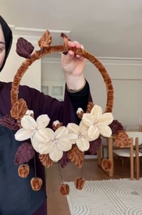 ورد يدوي • تعليقة باب • تعليقة حيط