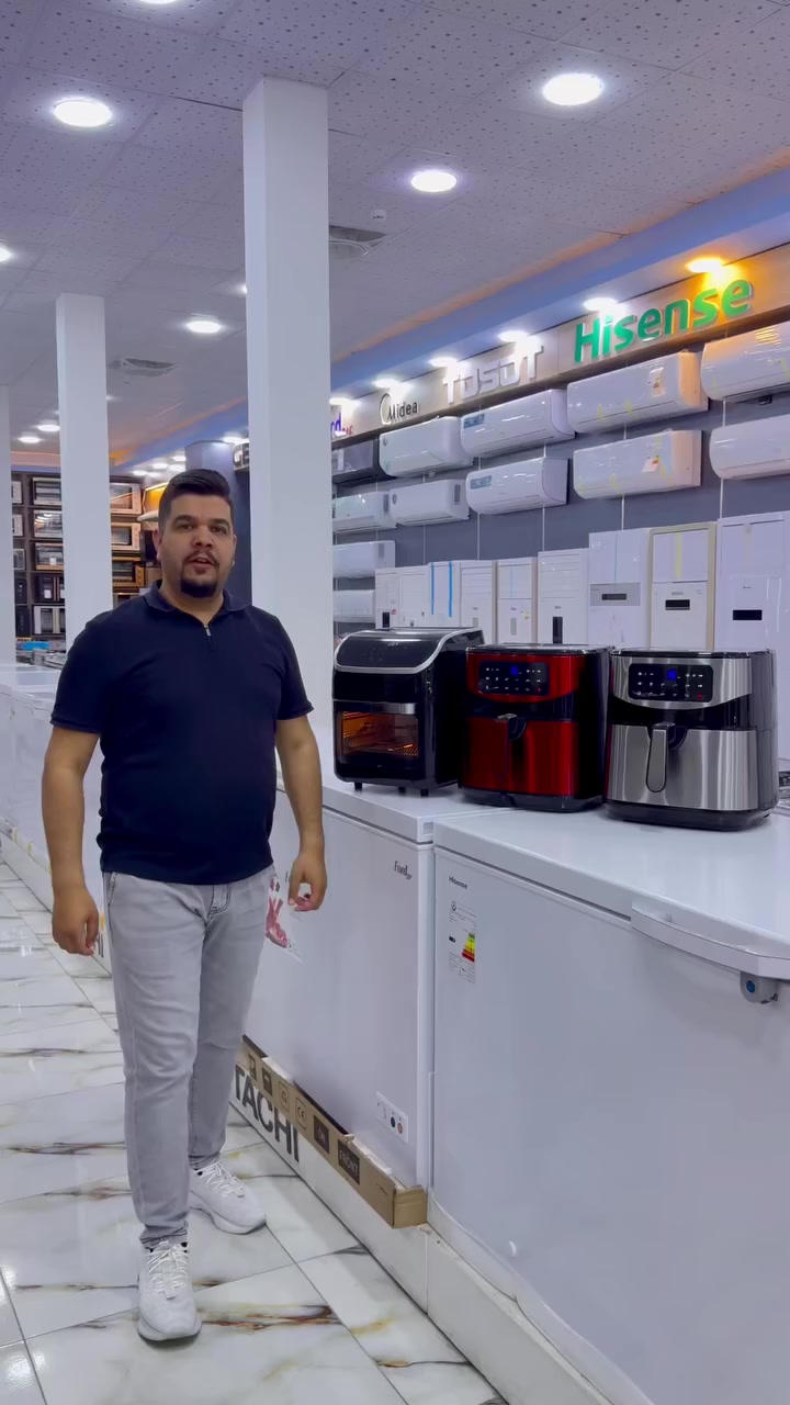 متوفر الان 🛒 🛒                                                    قلايه هوائية المانية حجمين
12 لتر بسعر 95 الف
10 لتر بسعر 85 الف 
✅تقلل من نسبة الدهون  في طعامك ستتمتع بطعام صحي ولذيذ 
✅سهلة الاستخدام 
✅شاشة LCD  تعمل باللمس لاستخدام سهل 
✅سهلة الفك والتركيب والتنظيف. 
✅امكانية التحكم بدرجة الحرارة 
✅ملمس خارجي بارد  فلا داعي للقلق من الحرق. 
✅مصنوعة من الستانلس ستيل و مواد متينة عالية التحمل ومقاومة الصدأ 
✅القوة الكهربائية 2400 واط  قادرة على الطهي بوقت قياسي 
-قلاية هوائية المانية
  متعددة الاستخدامات 
-حيث يمكنك الشوي  وقلي البطاطا والدجاج ، واللحوم ، الأسماك ، والحلويات 

🔹 عروض التقسيط المميزة من شركة الأخوين مول 🔹

💳 لحاملي بطاقة مصرف الرافدين الآن يمكنكم شراء أحدث الأجهزة الكهربائية والمنزلية بالتقسيط لمدة 10 اشهر  ،  الاستقطاع المنصة تلقائي 

✳️ اهلا وسهلا بكم في الأخوين مول

✳️العنوان -كربلاء - حي النصر -قبل محطة السلطاني  -مقابل اعدادية بضعة الرسول 
المول مفتوح يومياً من الساعة 9 صباحا الى 11 مساءً

✳️ للطلب او للاستفسار يرجى مراسلة الصفحة
✳️ او الاتصال على
***********📞
                             
***********📞
 ✳️ يوجد لدينا توصيل الى جميع مناطق كربلاء 🛻🛻🛻
🔆#الاخوين مول _لتجارة_الاجهزة_الكهربائية
