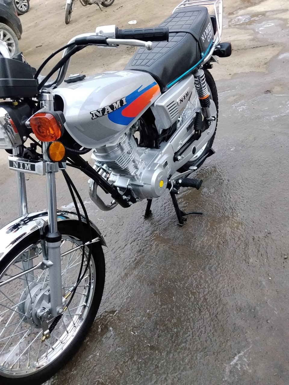 السلام عليكم دراجه نامه للبيع  موديل 2025 دراجه صار سبوعين من منزله جديده مكان حله حي الزهراء الاستفسار ***********
