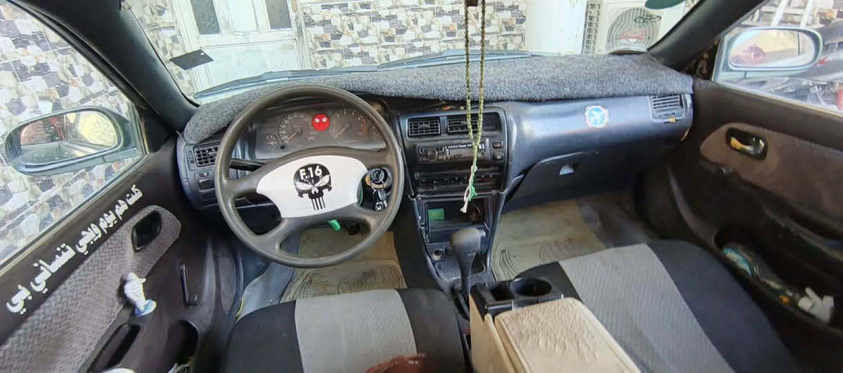 السلام عليكم
للبيع كورولا موديل 1993

رقم كربلاء دولي سنويه لل 30

مصبوغه عام للجماليه مكفوله كص نقل وضربه قويه 

كير مكينه حداديه خير من الله سياره نضيفه مامتعوبه 

تخم تاير كهربائيات غرفه خير. من الله 

السعر 50وبيه مجال 

للاستفسار اتصل 

***********

مكانهه نجف 

*مكلف بلنشر.مكلف بلنشر
