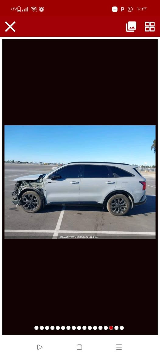 السلام عليكم..
سورنتو ٢٠٢٣ وارد امريكي مكفوله من الصبغ والتبديل ماعدا الدعاميه الاماميه.. السياره فول مواصفات بسمي الرقم الجديد.. صور الحادث مرفقه بالمنشور السياره بانوراما
للاستفسار أكثر الاتصال ع الرقم ***********
