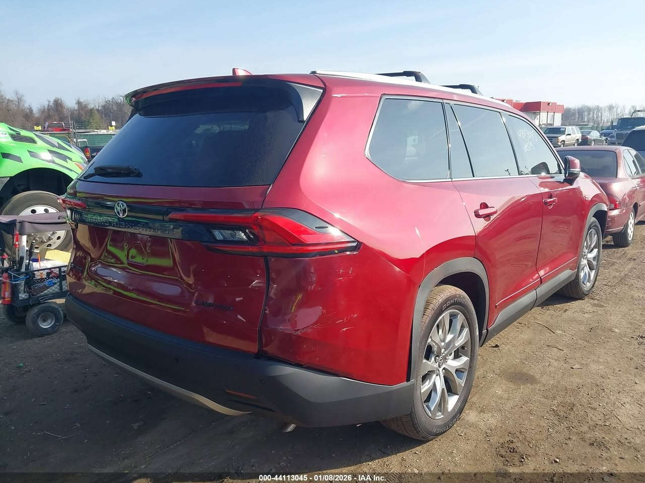 🚨 تنويه مهم
هذه السيارة معروضة في المزاد الأمريكي 🇺🇸
والمزايدة والشراء تتم عن طريق مكتب الباخرة للمزادات 🇮🇶

───────────────
🚗 (هايبرد) نوع السيارة:2025 TOYOTA GRAND HIGHLANDER HYBRID LIMITED
📅 تاريخ المزاد:الخميس 15-01-2026
💰 السعر: يتحدد داخل المزاد
📊 الممشى:9127 ميل فعلي
🛠️ المحرك: 4 سلندر / 2.5 لتر
───────────────

🔥 مجاناً مجاناً مجاناً
📄 تقرير كارفاكس مجاني بدون أي مقابل
───────────────

🚗 سحب السيارة خلال 24 ساعة من وقت التسديد
💸 حسابات مخفّضة وعمولات أقل من السوق
───────────────

🚢 الشحن متوفر من:
🇺🇸 🇨🇦 جميع الولايات الأمريكية والكندية
➡️ شحن مباشر إلى العراق
➡️ العقبة – جبل علي – ميرسين
───────────────

🛃 تخليص كمركي كامل من ميناء أم قصر
🏔️ تخليص كمركي إلى إقليم كردستان
🇯🇴 شحن مباشر إلى عمّان (العقبة)
🇹🇷 شحن إلى ميناء ميرسين – تركيا
───────────────

🏢 فروع الشركة:
📍 الفرع الأول: بغداد – السيدية – الإعلام
📍 الفرع الثاني: الإمارات العربية المتحدة – الشارقة – الصناعية 4
───────────────

👥 مجموعة البيع والشراء:
https://www.facebook.com/share/g/17pXXBgeeU/?mibextid=wwXIfr

───────────────

🎵 TikTok:
https://www.tiktok.com/@al_bakhera?t=8qGOLioZlVE&_r=1

───────────────

📞 للاستفسار والتواصل:
+9647739115599
