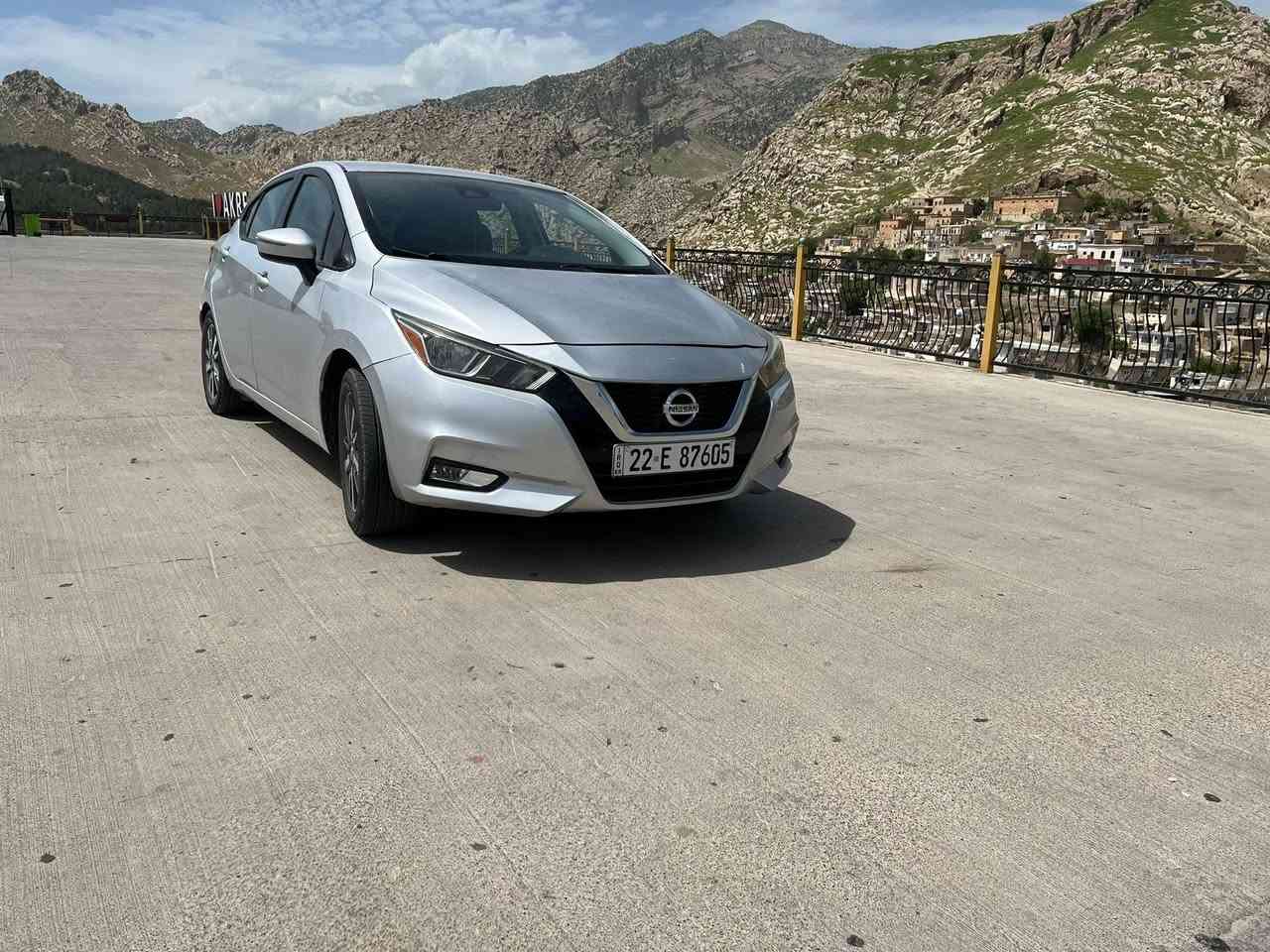 نيسان فيرسا 2021 4 قطعا صبح بي ده غلي سينك و بشت كابس  ***********
