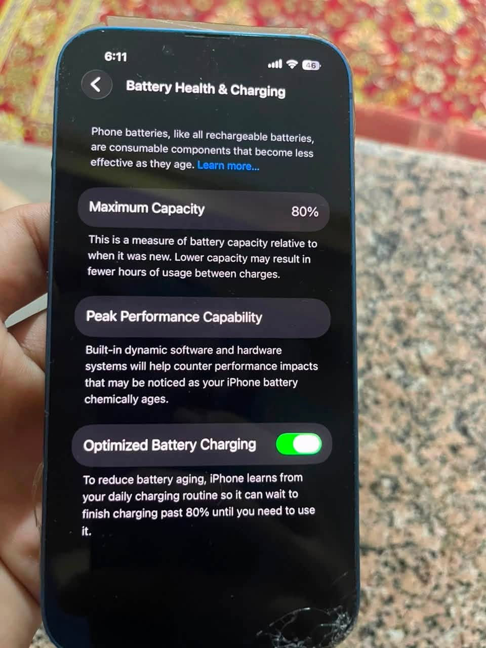 ايفون 13🔥

خالص ضريبه 

وتر بروف 

بطاريه 80🔋

معاه الشاحن الاصلي بتاعو

بدون علبه 

السعر 19000ج

التواصل 01206658761


**إذا كنت صاحب هذا الإعلان وتريد حذفه لأي سبب، رجاءا أرسل رسالة إلى الدعم الفني**
