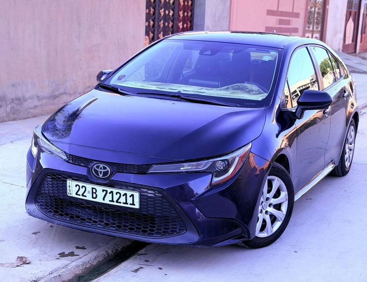 للبيع كورلا  LE
السعر 128
***********
موديل 2020
سياره بدون ايرباك
تحكم ستيرن 
تثبيت سرعه 
كاميرا خلفي 
لايتات بلاديه 
حجر شركة 
اللون نيلي
تايرات وياله شركة 
قطعتين كليرامريكا
ردار بلادي
صدر امامي خلفي جديد
كير مكينه بشرط
ماشيه 42 ميل حقيقي
سونار موجود بلمنشور
رقم شاصي 5YFEPRAE5LP128244
رقم أربيل بسمي
 رقم وسنويه لحد 2032 
مكان السياره ديالى خانقين
