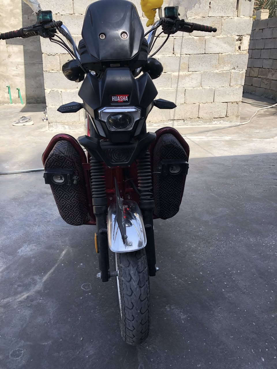 سلام عليكم دراجه شحن جبلي للبيع كامله من كلشي ربع متصرف عليها بطاريات لبارحه بليل شديتهن وماطلعت بي فدنوب شرط الفحص موديل 2024 السعر 675 وبي مجال ***********
