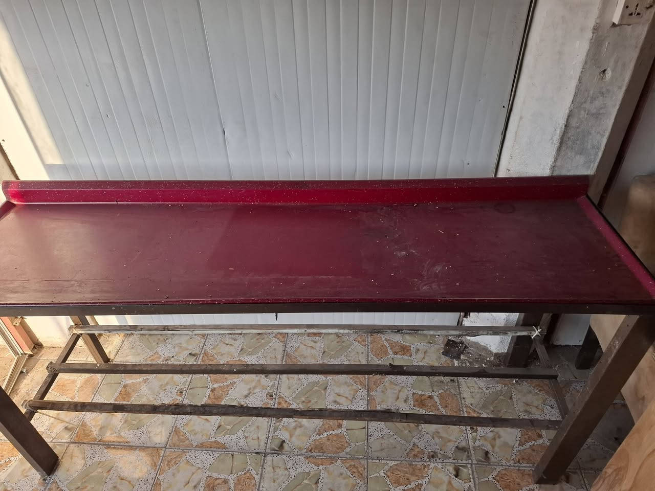 شوايه دجاج سل ستيل ٨شيش استعمال قليل ٥٠٠
شوايه سمك مسكوف ٢٢٥ 
مز سل ستيل واجه جام ١٢٥ 
ميز ثرم مرمر ١٠٠
ميز طعام ٧٠
ميز مكتبي ٤٠ هو وكراسي ٢ 
حوظ سمك رجاج طول متر ونص ٧٠ 
بابل الهاشميه 
***********
