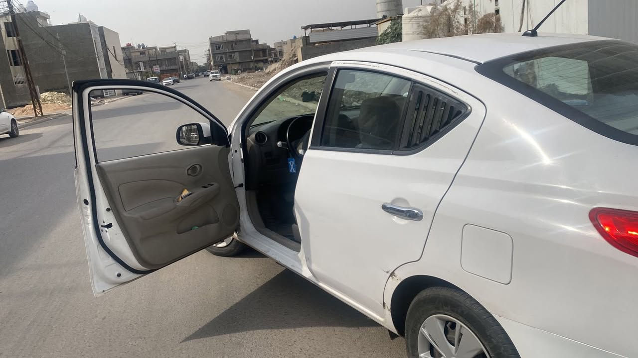 سلام عليكم نيسان صني هندي بليته زركه شاشه كامره صدر جديد تخم تايرات جديد مديل 2020 سياره بارد وتكحيل  بيها بدون صبغ مكاني حي جهاد ***********

